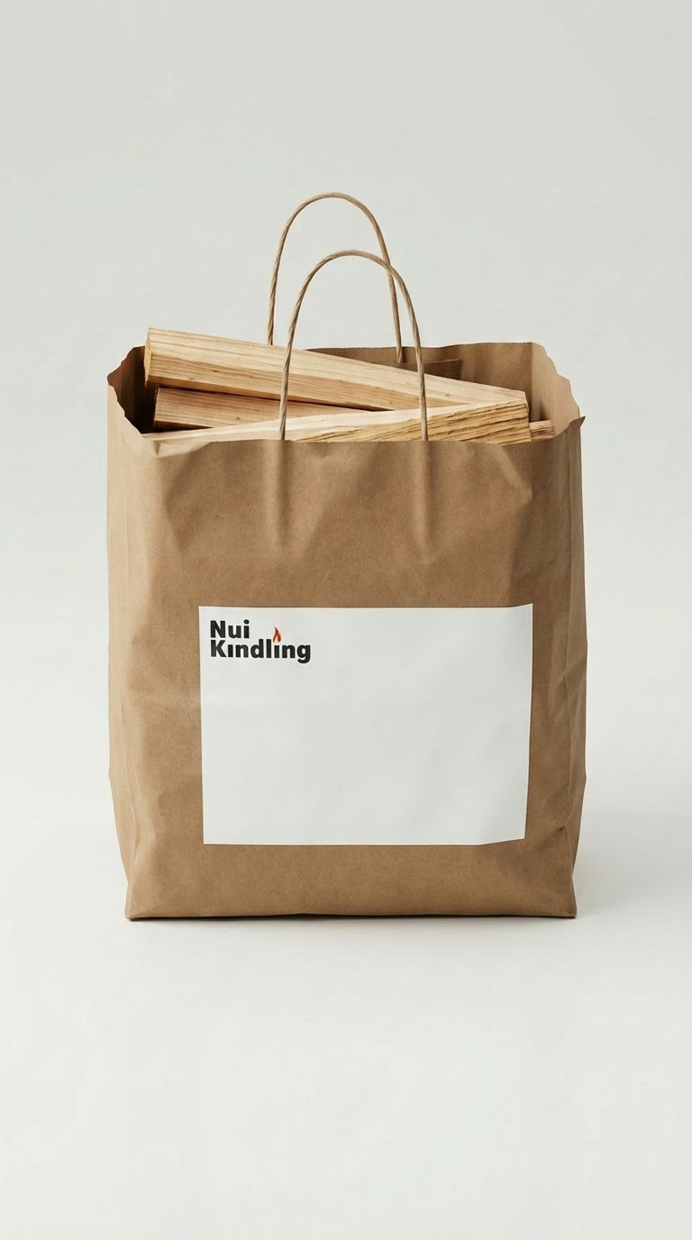 Nui Kindling bag - dry kindling delivery Lower Hutt
